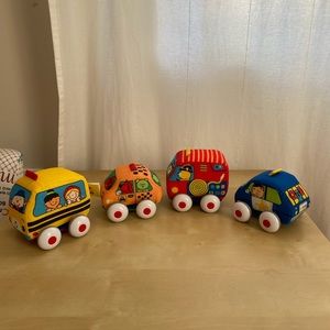 Melissa & Doug Pull Back Car Set.